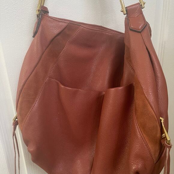 Aimee Kestenberg Teracotta color large leather hobo gorgeous color!! - Picture 8 of 16